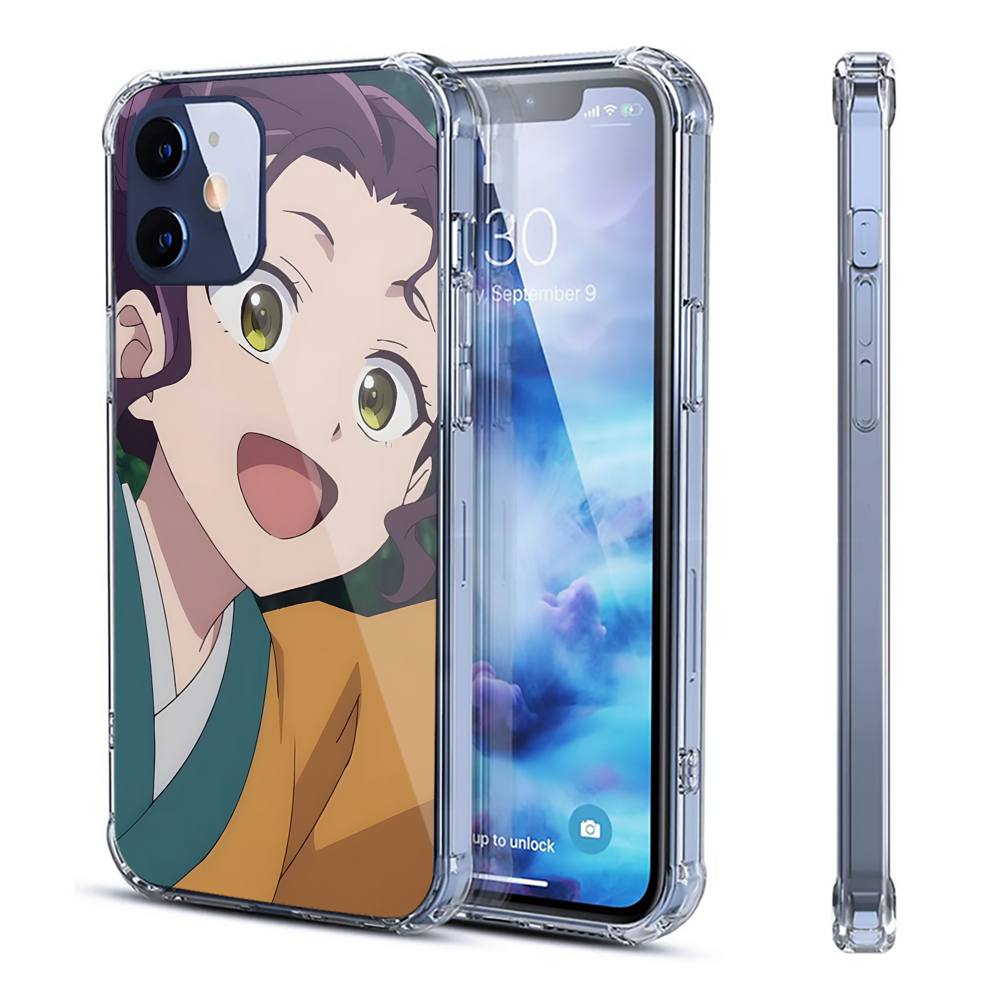 （画像用） 薬屋のひとりごと The Apothecary Diaries 【iPhone 12シリーズ対応】透明スマホケース（クリアソフトケース）